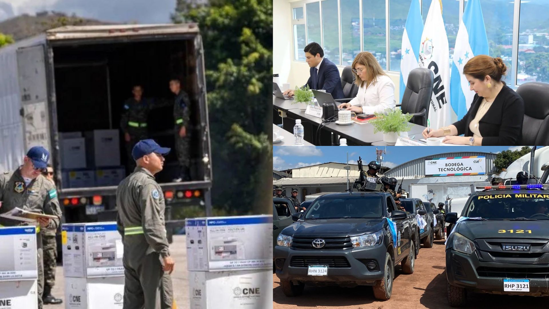 CNE da el banderillazo: maletas electorales salen hacia los primeros departamentos