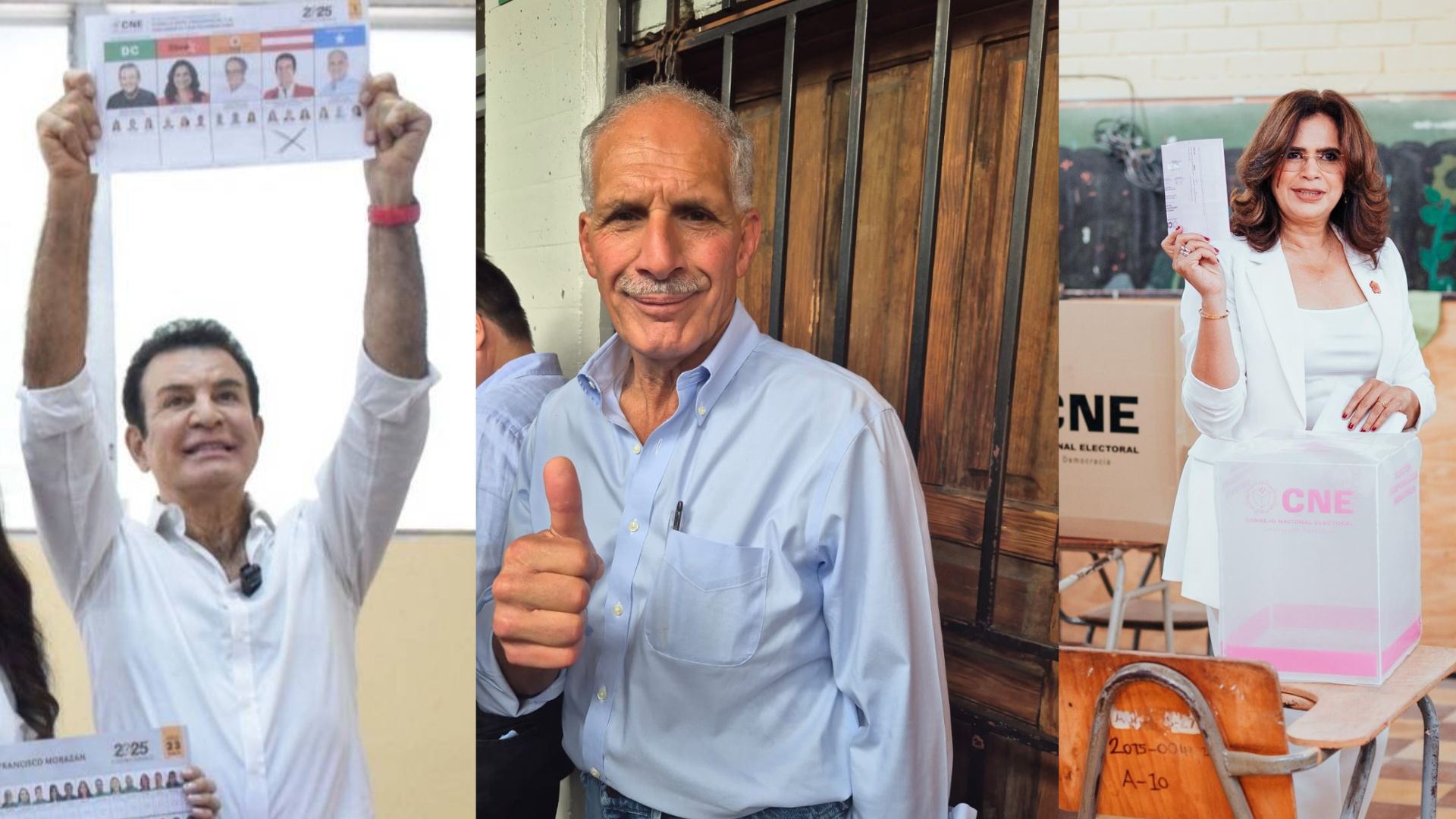 Galería: Así ejercieron su voto  figuras políticas en las elecciones generales en Honduras