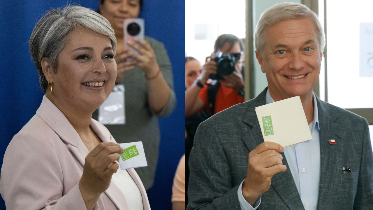 Jeannette Jara y José Antonio Kast, a segunda vuelta por la presidencia de Chile