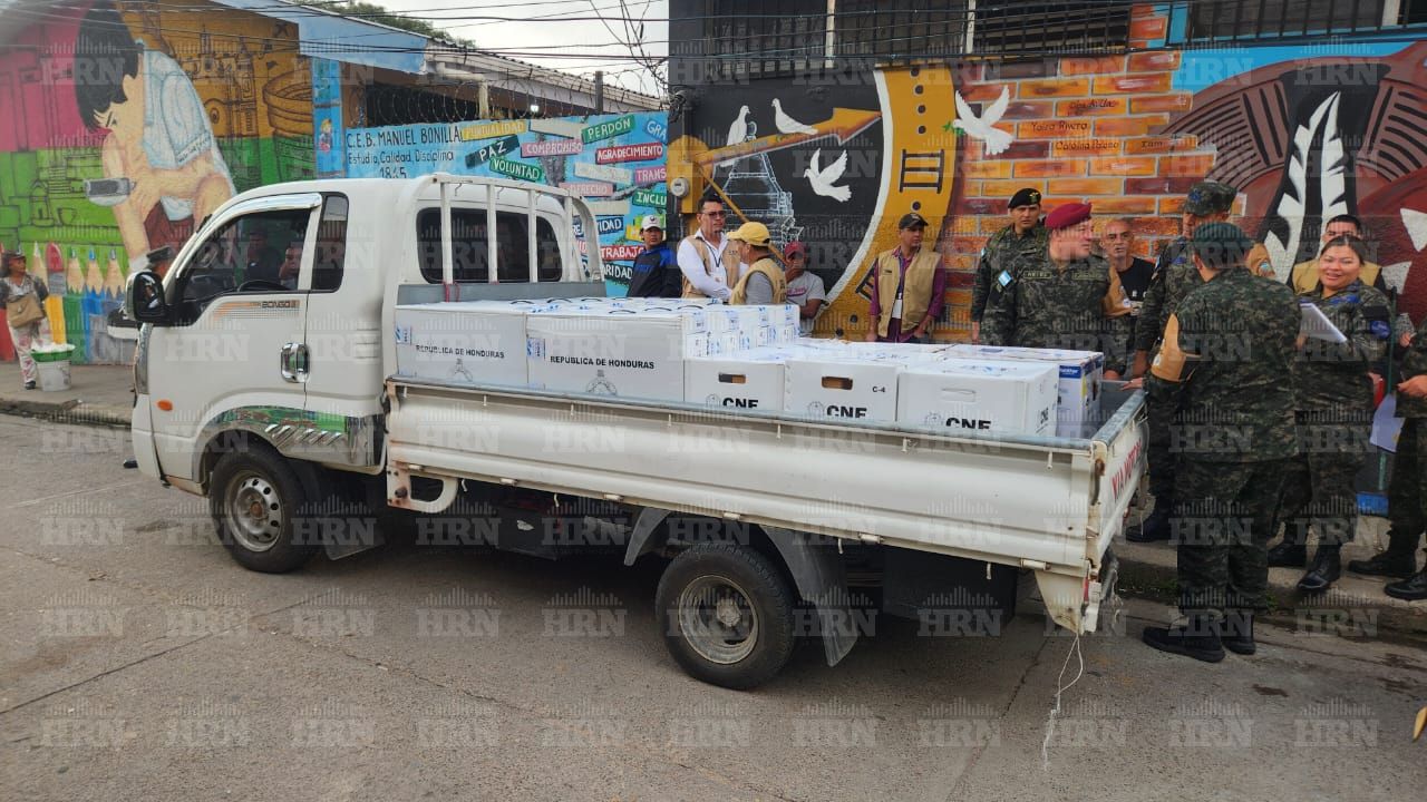 Imagen de Elecciones Honduras: Maletas, 100% distribuidas, ¿a qué hora serán primeros resultados?