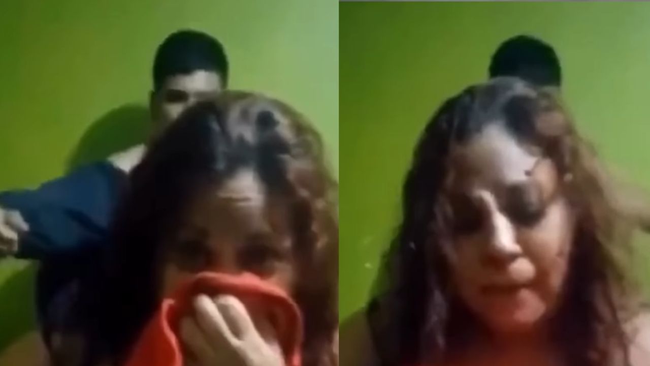 VIDEO: 'No sabía que tenía esposo', hombre encuentra a su esposa con un repartidor