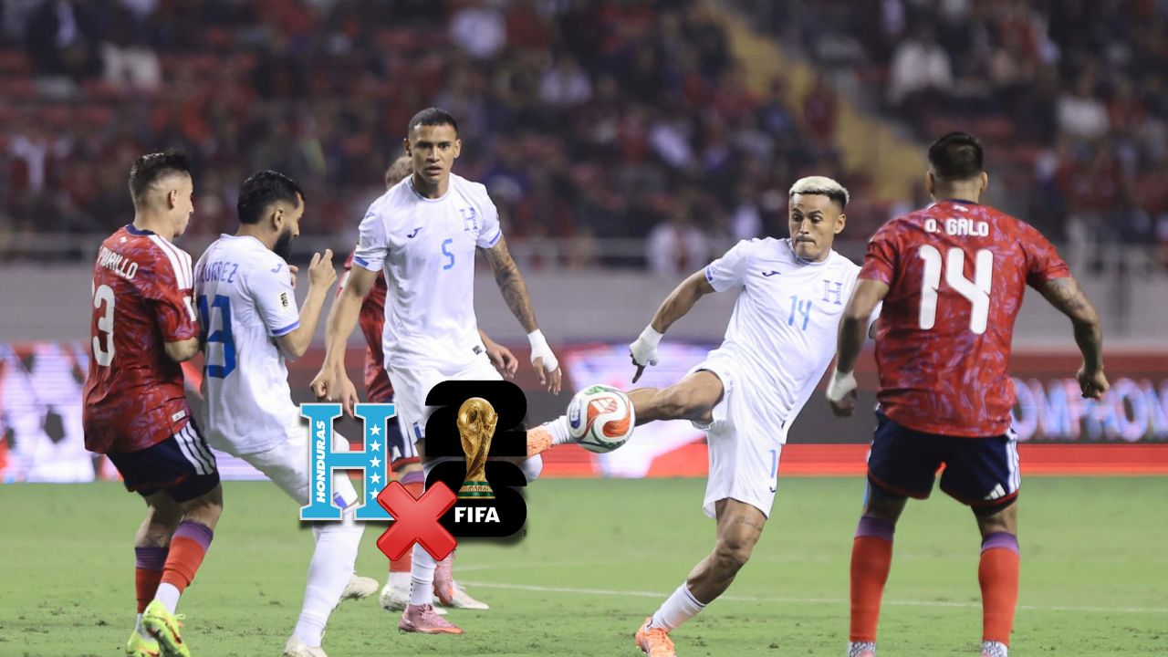 Honduras no pudo contra Costa Rica y quedó al margen del Mundial United 2026