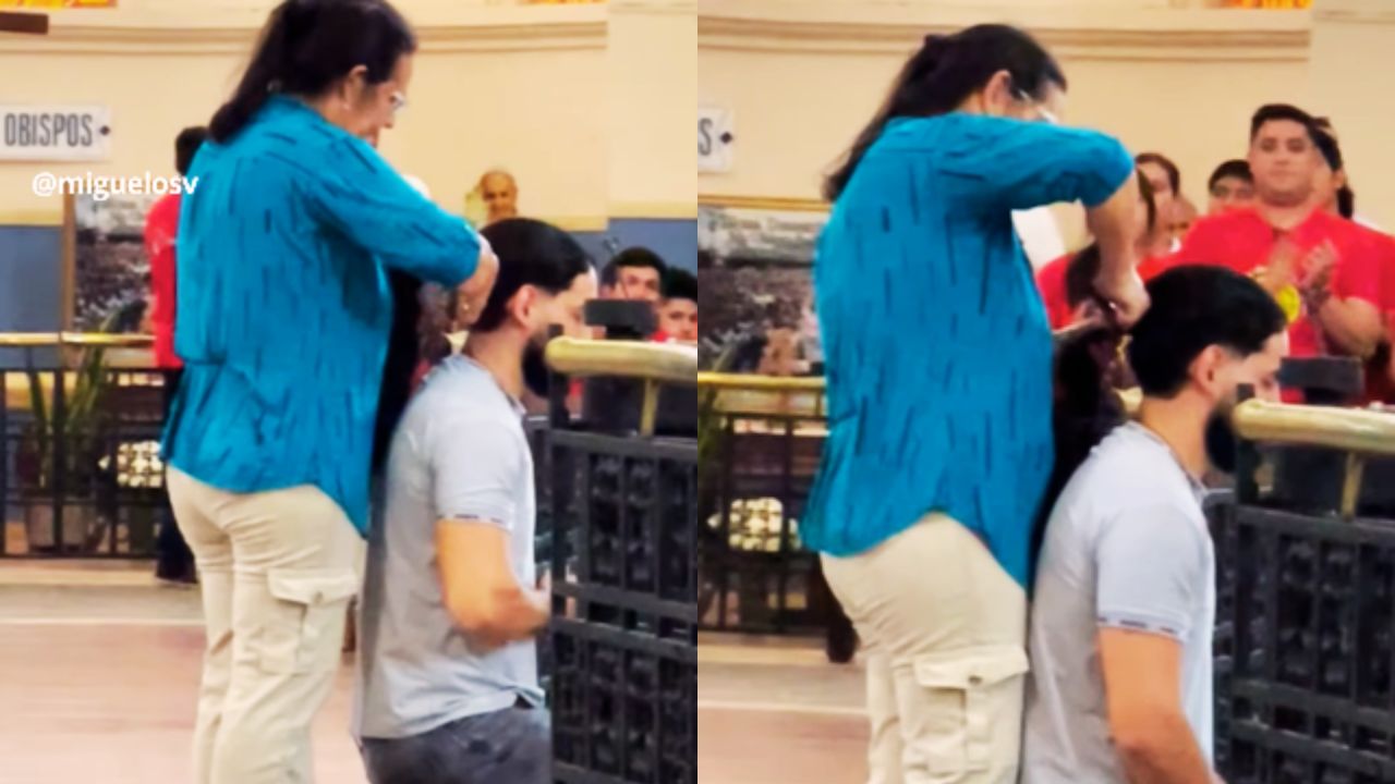 'Me dan ganas de llorar: Joven se corta su cabello cumpliendo esta promesa a la Virgen