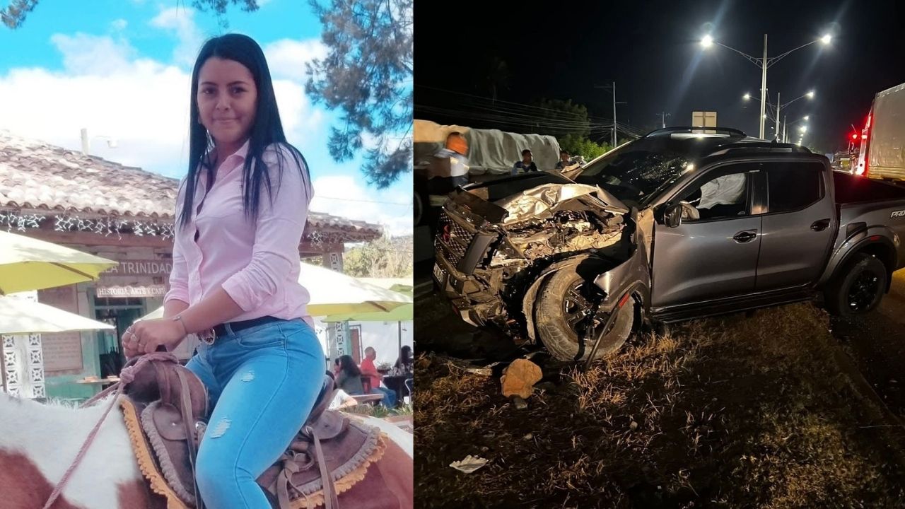 'Un golpe más para la familia': conmoción por muerte de joven llamada Thalía en accidente vial en Valle
