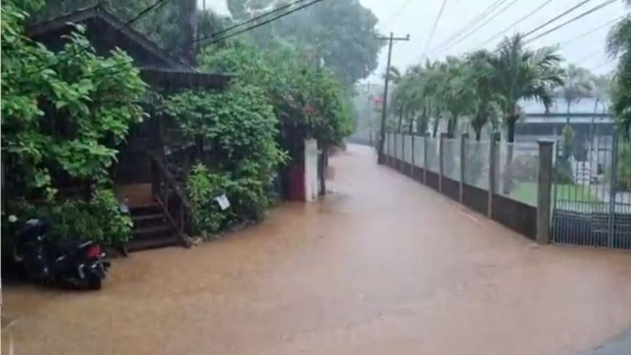 VIDEOS: Lluvias por masa de aire frío golpean a seis departamentos de Honduras