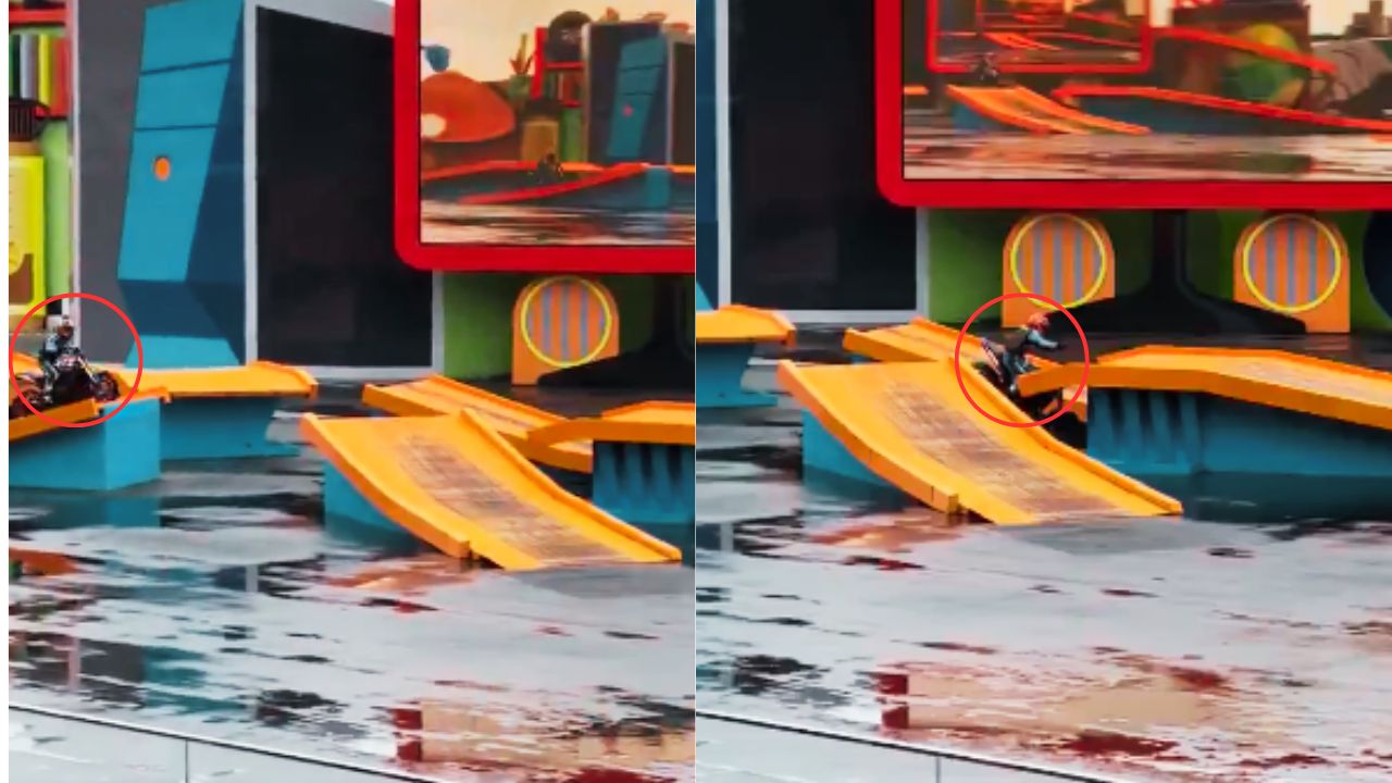 Imagen de Vídeo sensible: Motociclista murió al ejecutar mal una maniobra durante exhibición