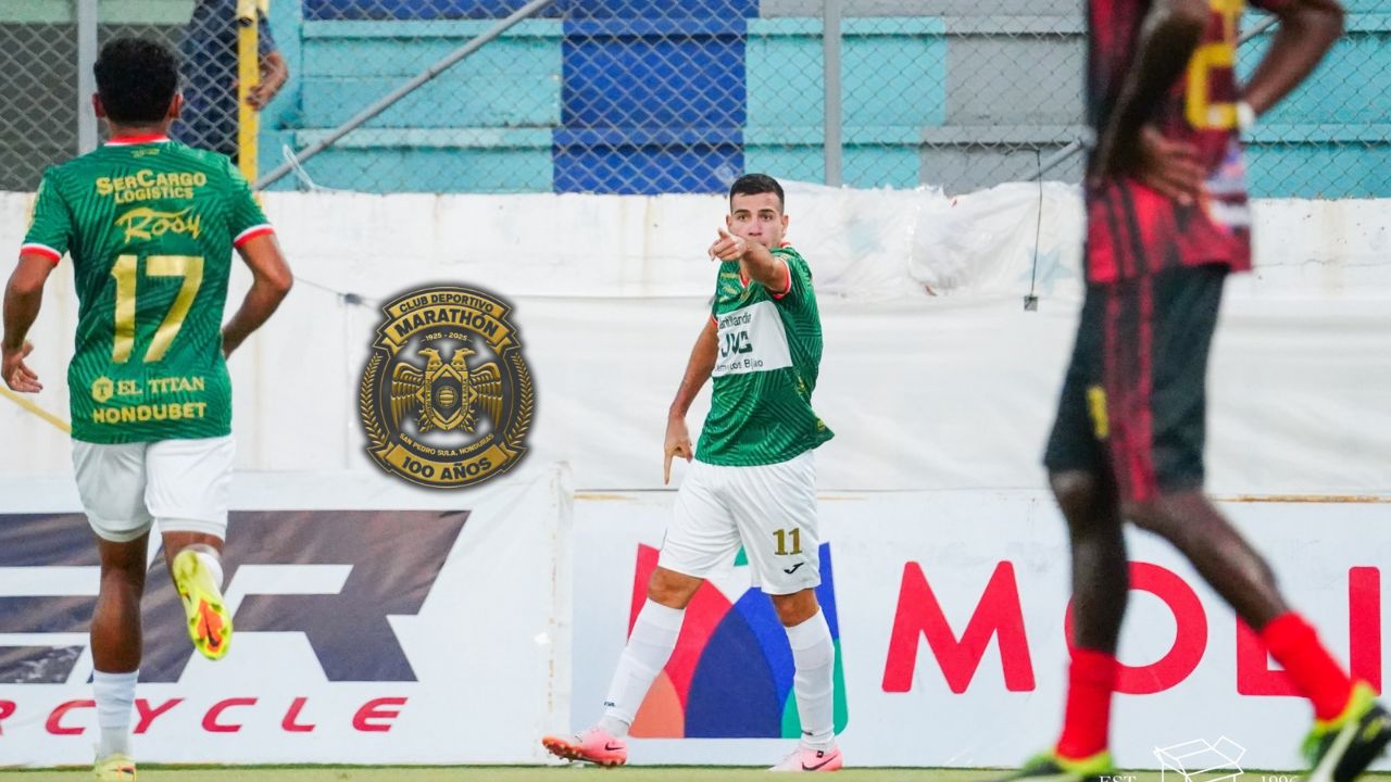 Marathón vapuleó a Choloma y se acerca al líder, Olimpia, en la tabla del Apertura