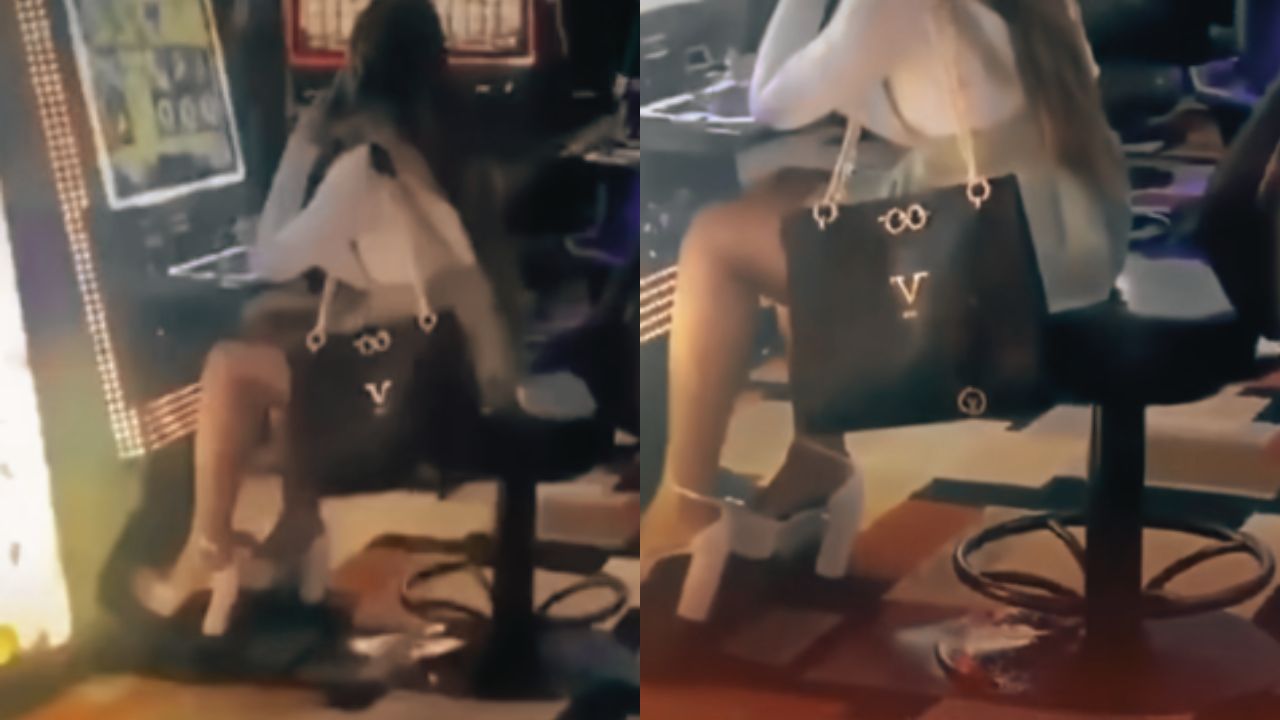 Captan a mujer que se orinó en silla de un casino por no dejar de jugar