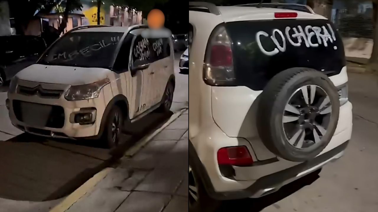 'Cochera h...': Esto hizo mujer, molesta de carros que obstruyen su estacionamiento