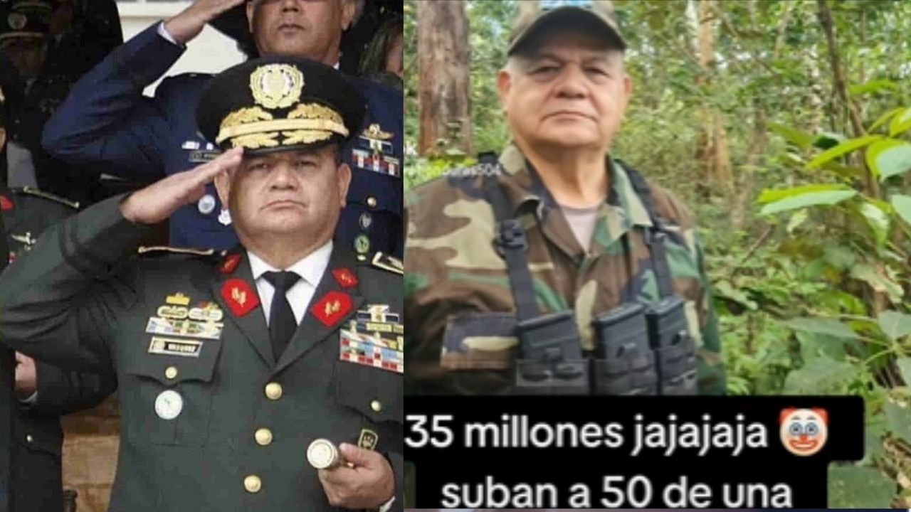 “Atentos al llamado”: Romeo Vásquez reacciona al aumento de recompensa de 35 millones de lempiras