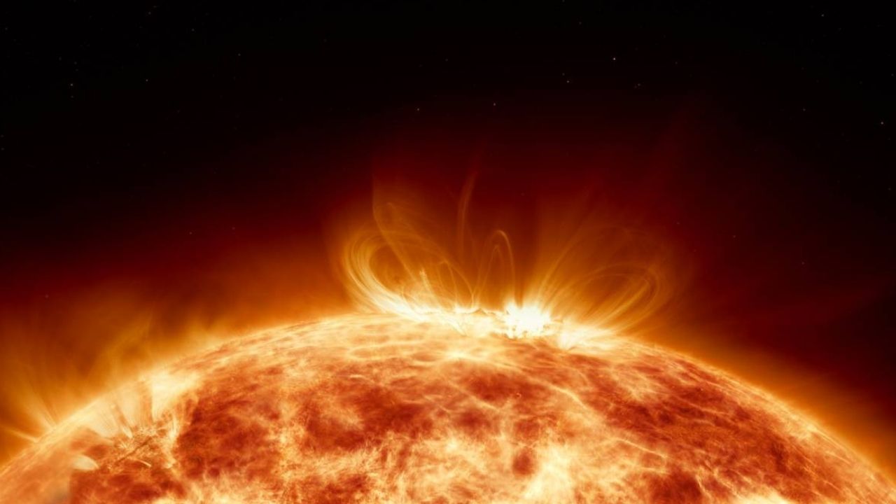 Esto se sabe de la tormenta solar que afecta el campo magnético de la Tierra