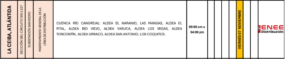 Lista de colonias que no tendrán luz pasado mañana