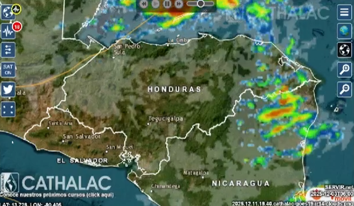 Monitoreo del clima en Honduras