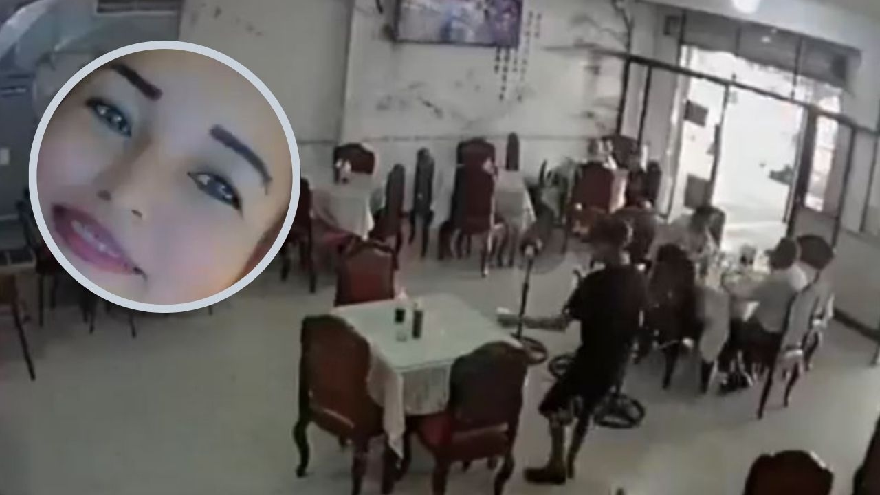 Graban cuando joven mata a empleada de restaurante; le quedó tiempo de dejar notas