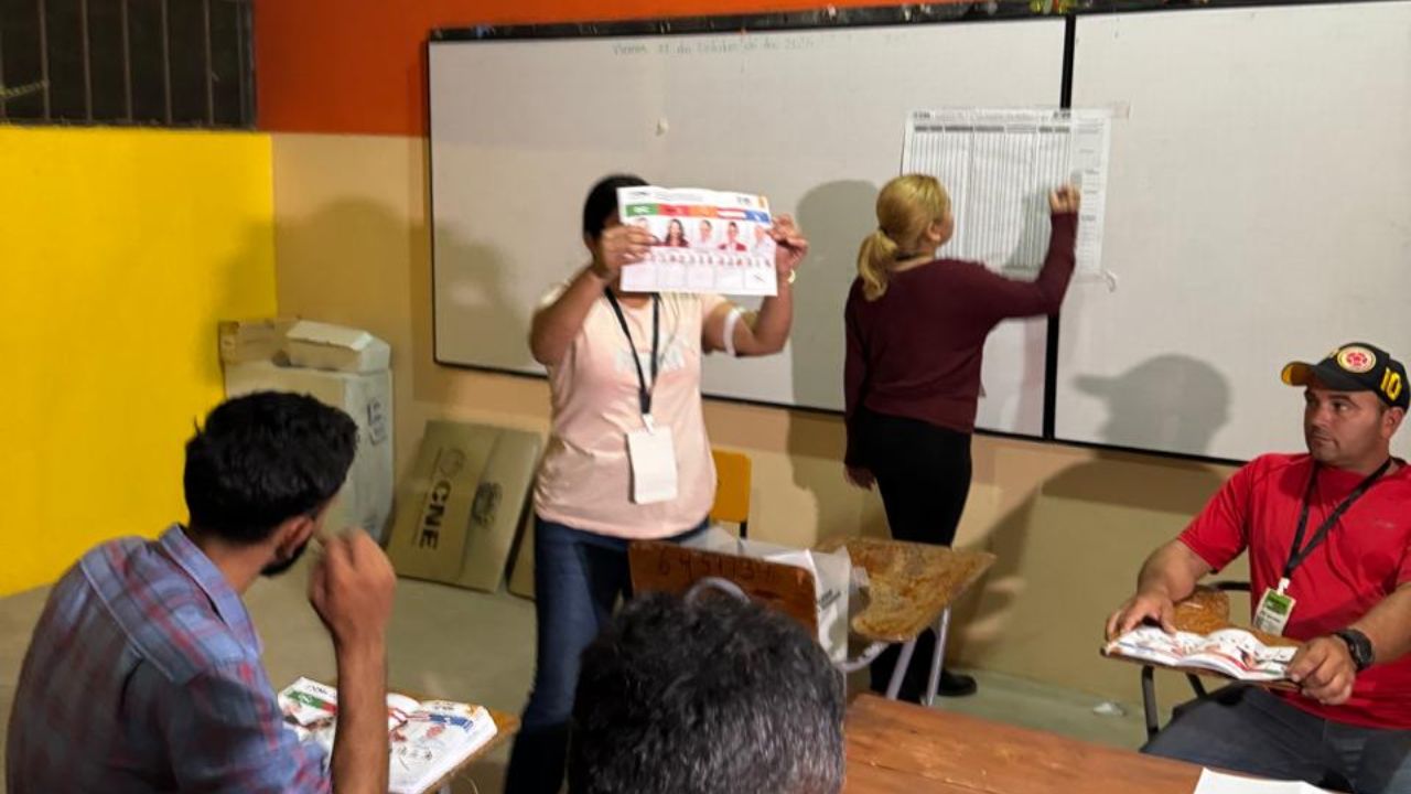Conteo de votos elecciones San Antonio de Flores: primeros resultados presidenciales