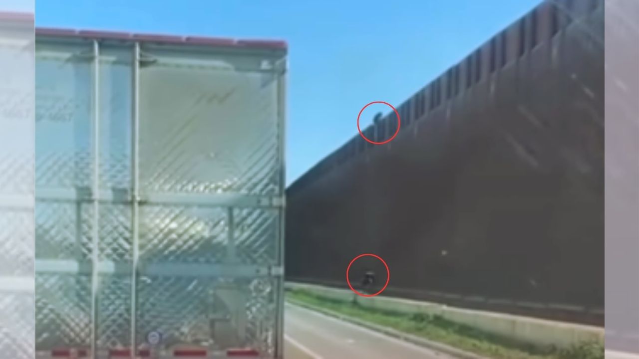 Vídeo: Dos mujeres cayeron desde el muro fronterizo en Estados Unidos