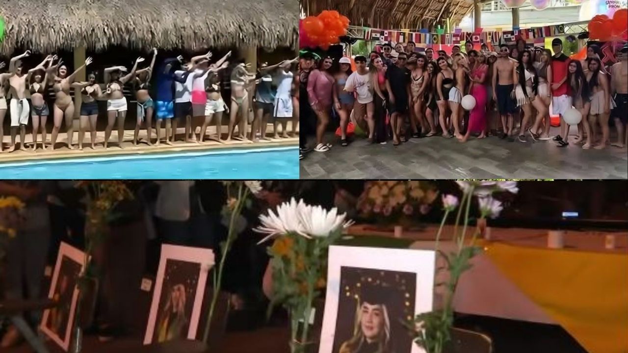 'Felices': graban a 16 estudiantes celebrando su graduación horas antes de morir