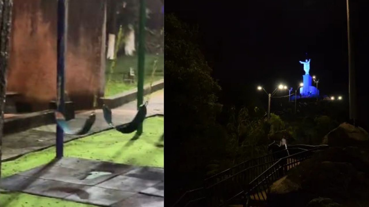 'Se mueven solos': ¿grabaron evento paranormal en el parque El Picacho?