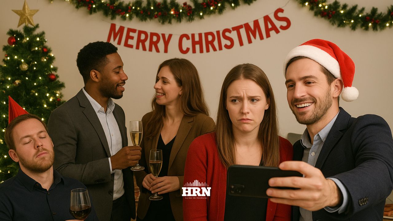 ¡Cuidado! Evite hacer esto durante fiestas navideñas con compañeros de trabajo