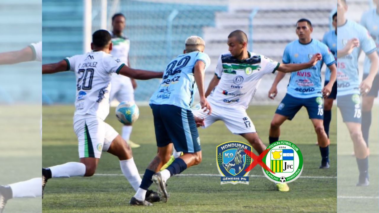 Génesis y Juticalpa empatan en un partidazo, pero no les ajusta para ir a la liguilla