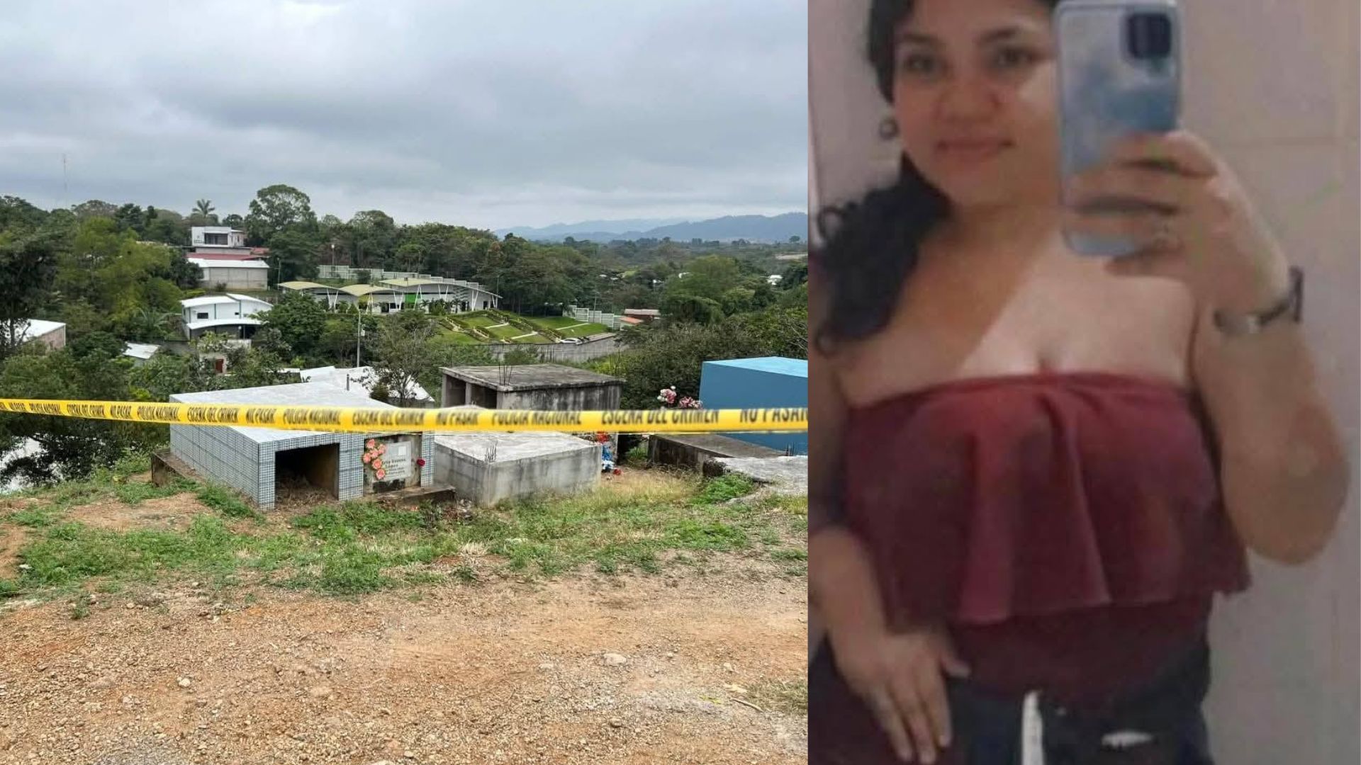 Misterio en Ocotepeque: hallan muerta a joven madre en cementerio