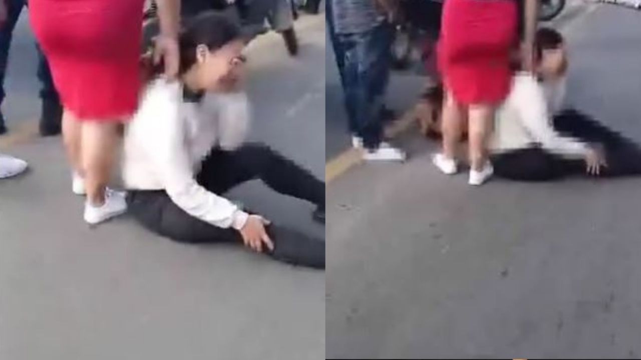 Impactante video muestra el llanto de motociclista tras atropellar a anciano en Tegucigalpa