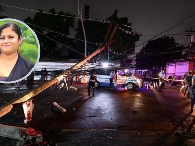 'Instinto de madre': esto hizo chef hondureña antes de morir en accidente en SPS