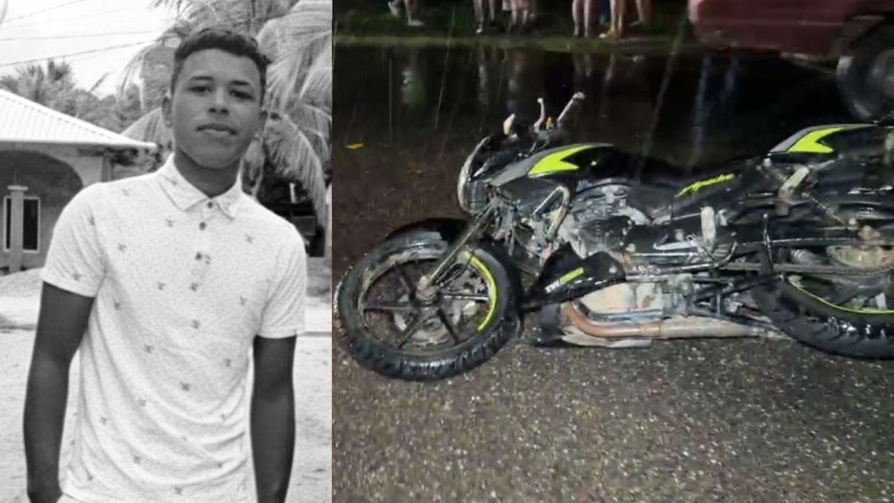 'Por lo bueno y lo malo': el  último mensaje de motociclista muerto tras esquivar un perro