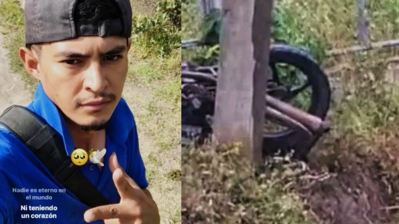 'Nadie es eterno en el mundo': joven muere tras estrellarse en motocicleta prestada