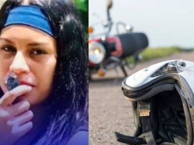 VIDEO: Así fue el accidente vial dónde jovencita de 17 años murió en Copán