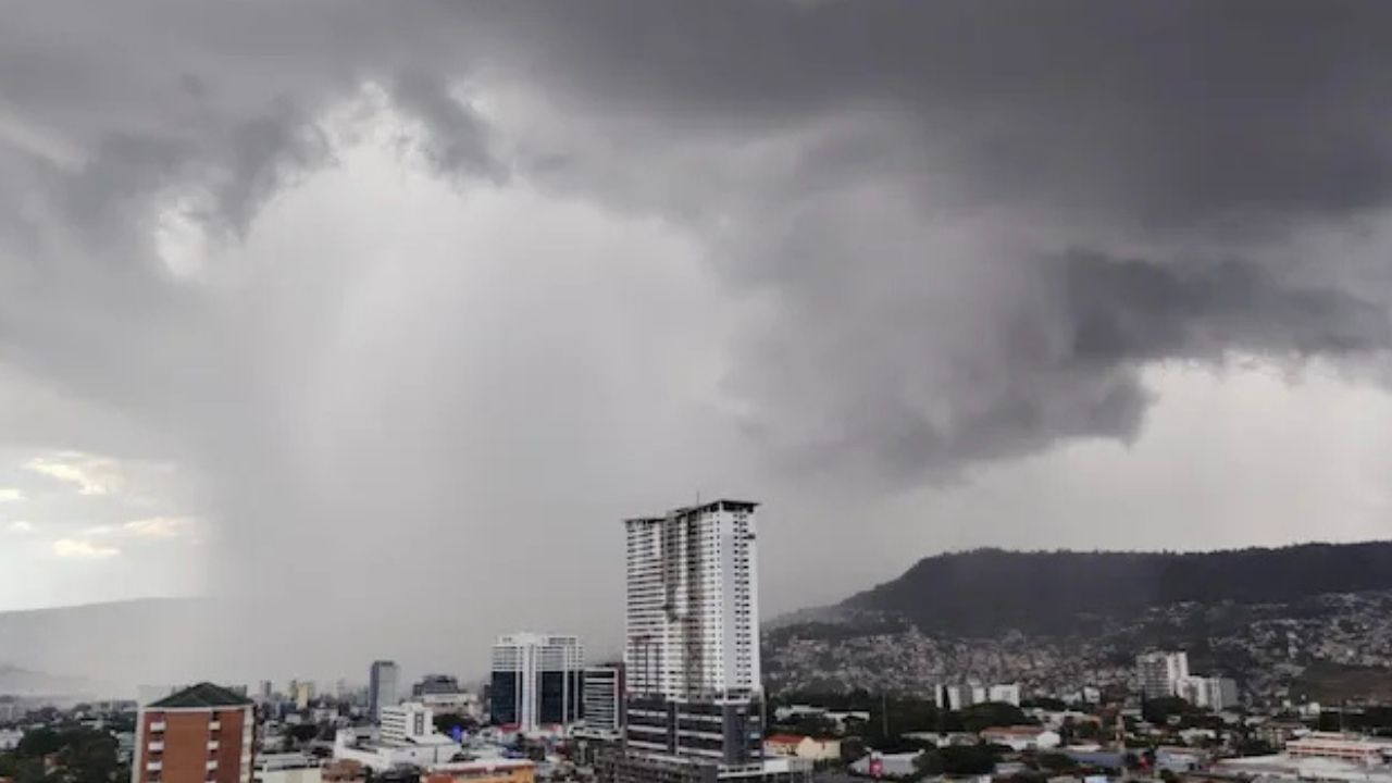 Vaguada prefrontal dejará lluvias este lunes en estas zonas de Honduras