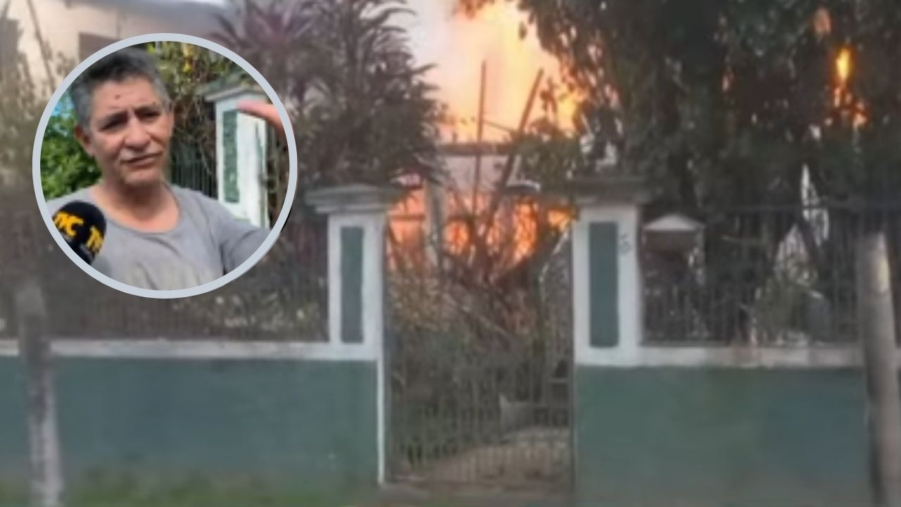 'Dios da y quita': maestro hondureño relata cómo perdió su casa el día de su cumpleaños