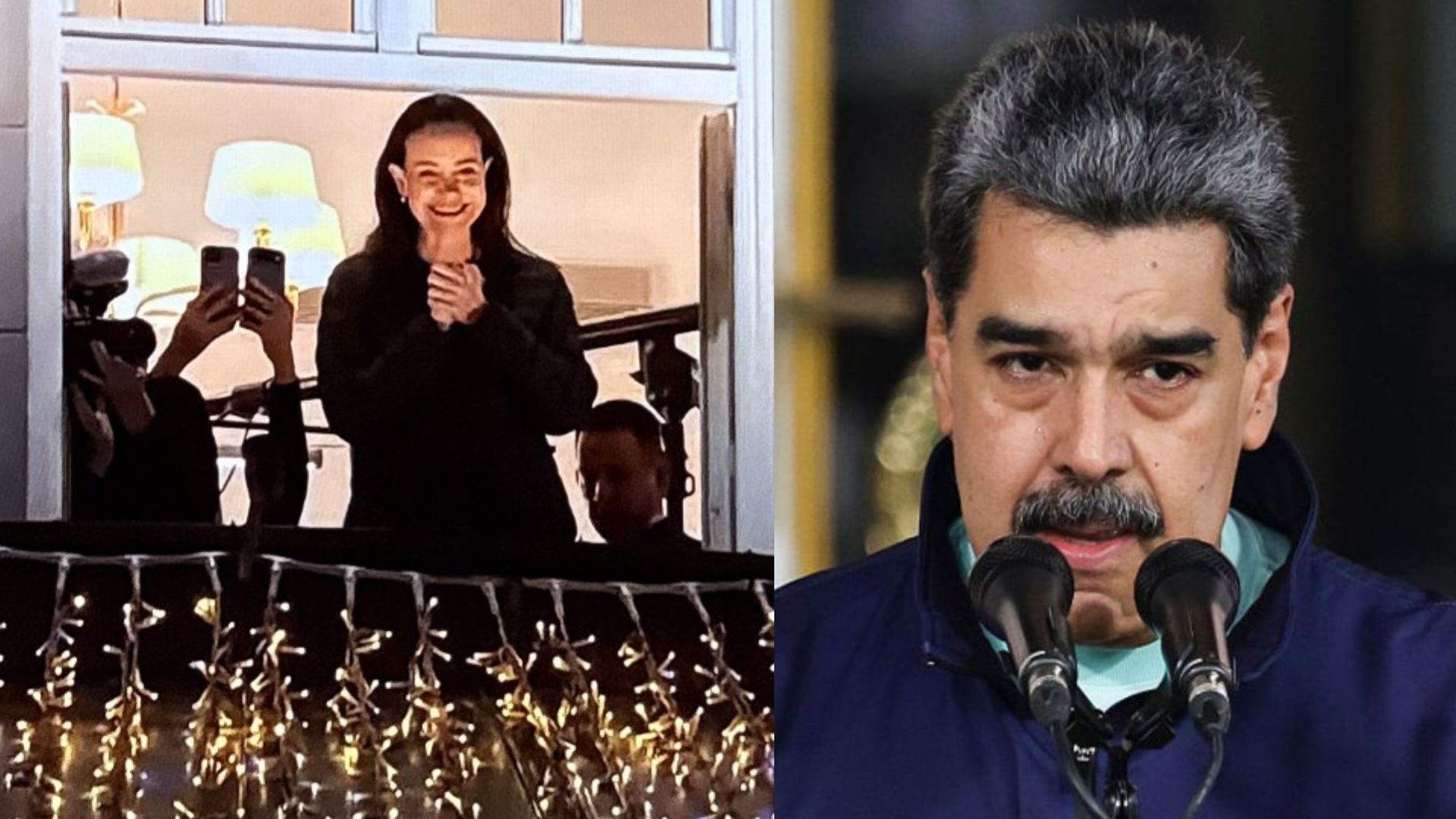 Disfrazada y con peluca: así salió de Venezuela María Corina Machado