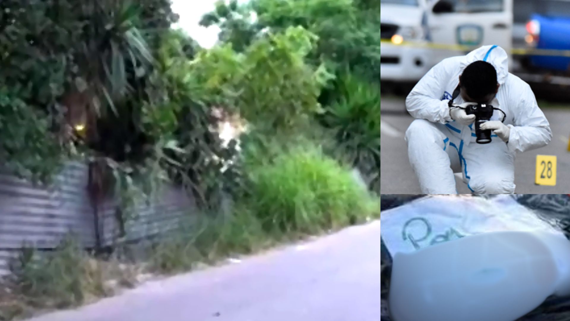 Con mensaje incriminatorio y signos de tortura, hallan a hombre muerto en La Cañada