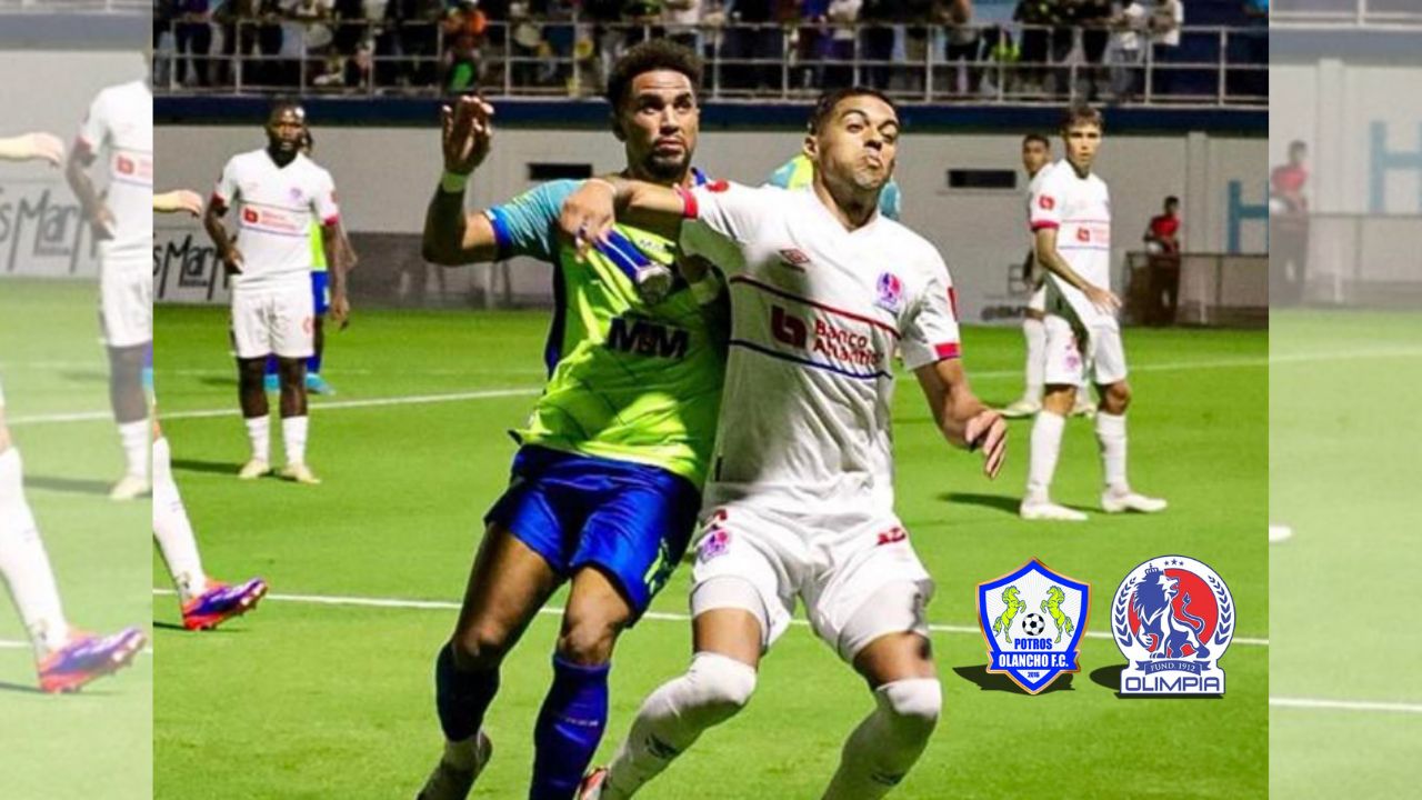 Imagen de Tras un partidazo, Olancho FC y Olimpia se reparten los puntos en la jornada 21