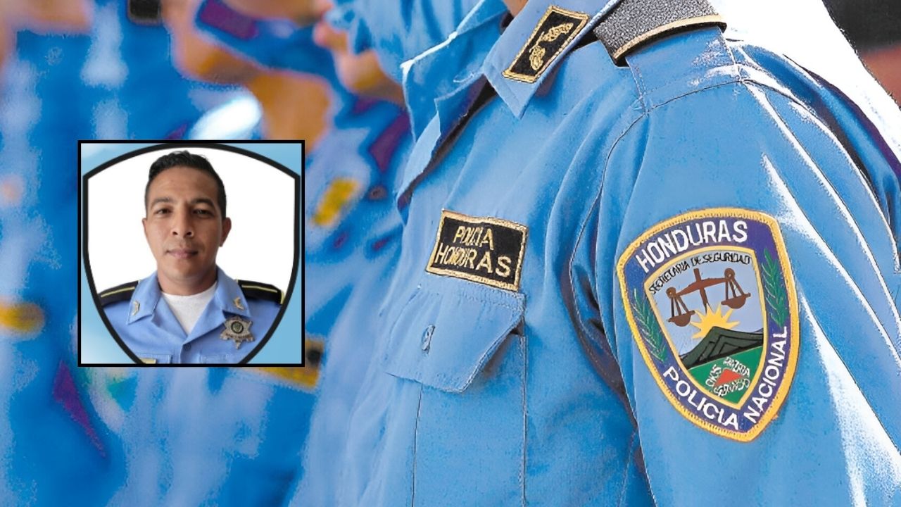 'Mis hijas te recordarán': Policía muere al dispararse por accidente, en Choluteca