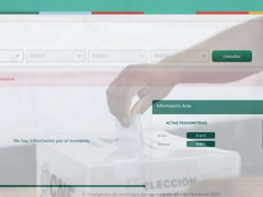¿Cuándo funcionará página de resultados de elecciones Honduras y cuál fue la falla?