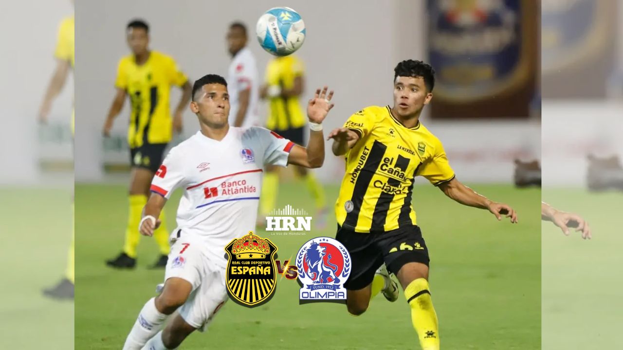 Un gol le bastó a Olimpia para vencer a Real España en el arranque de las triangulares