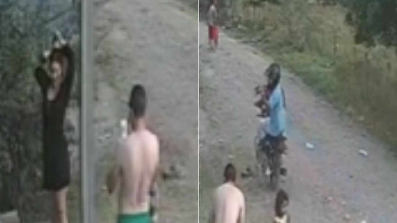 Video captó momento en que sicarios tirotean a mujer frente a niños en Choluteca