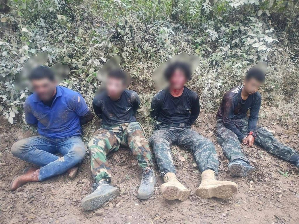 Cuatro capturados en Victoria, Yoro.