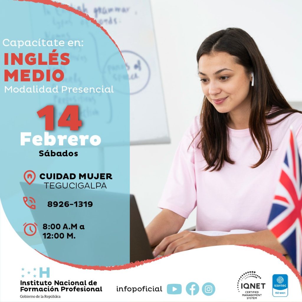 Foto donde se leen los detalles del curso