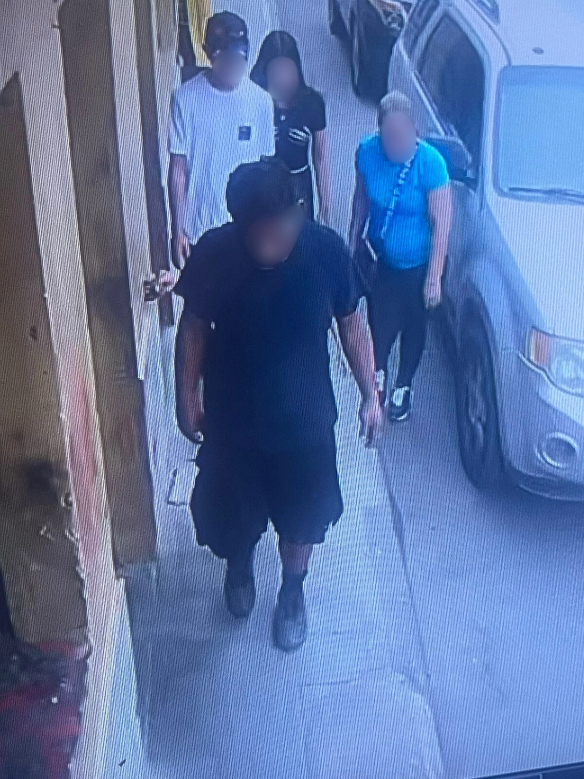 Imagen que mostraría al supuesto hechor del crimen