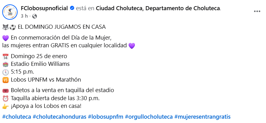 Captura de pantalla de los precios de los boletos