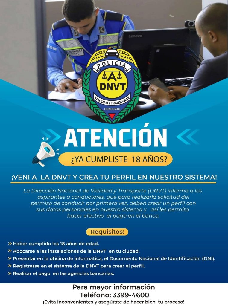 Pasos con los requisitos para la licencia de conducir