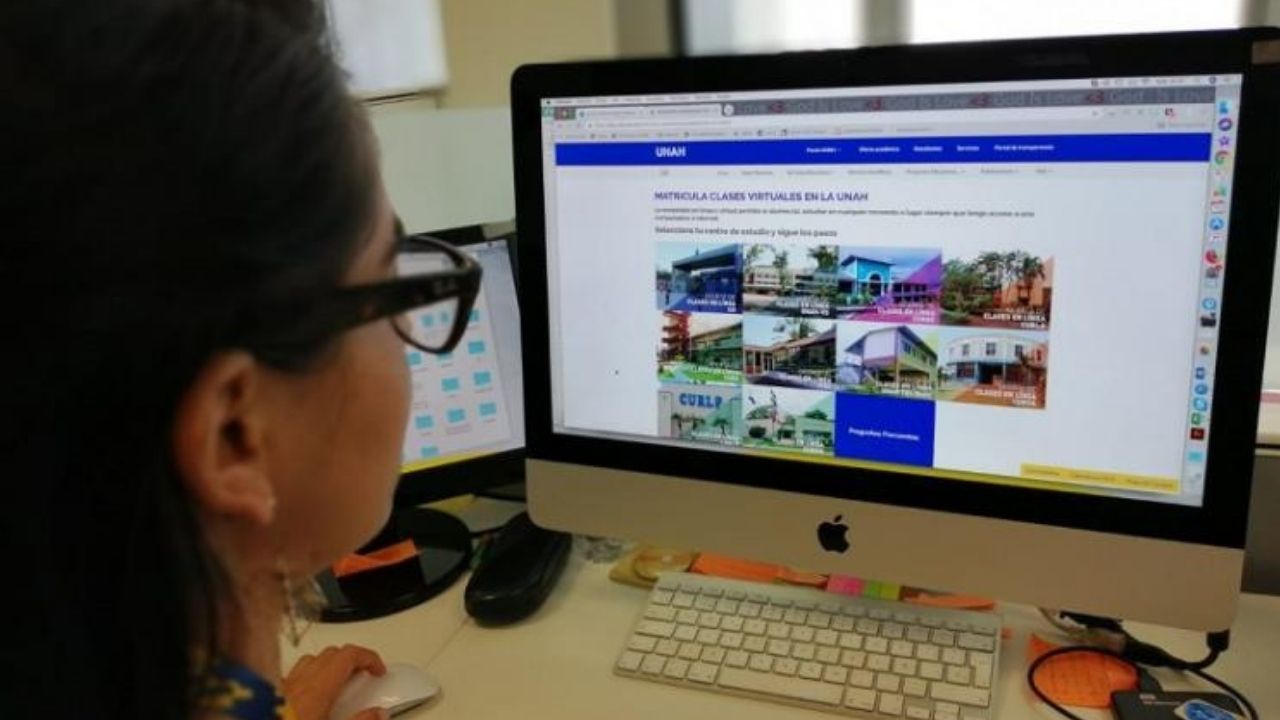 Estudia desde cualquier lugar: 10 carreras 100% virtuales de  universidad pública de Honduras