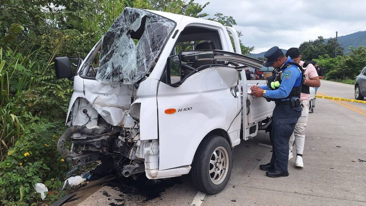 Accidente de tránsito en Copán: Identifican a víctimas y revelan causa