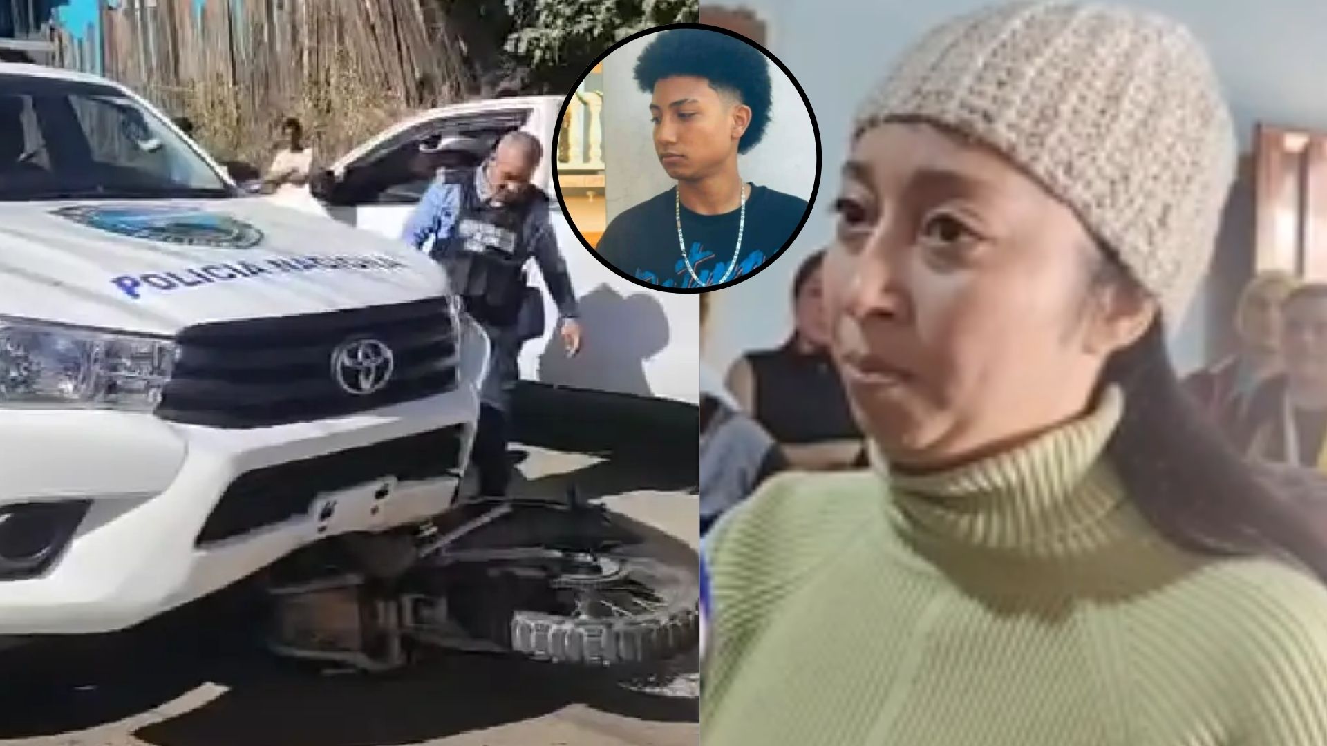 'Mi hijo no es un perro': Video captó cómo patrulla policial mató a joven en Campamento