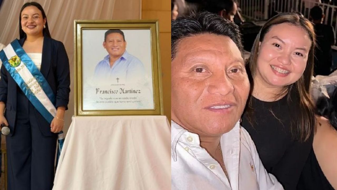 Imagen de Abi Martínez, la alcaldesa más joven de Honduras, dedica mensaje a su padre asesinado