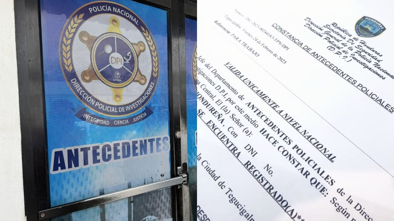 Paso a paso: ¿Cómo sacar los antecedentes policiales en Honduras si soy menor de edad?