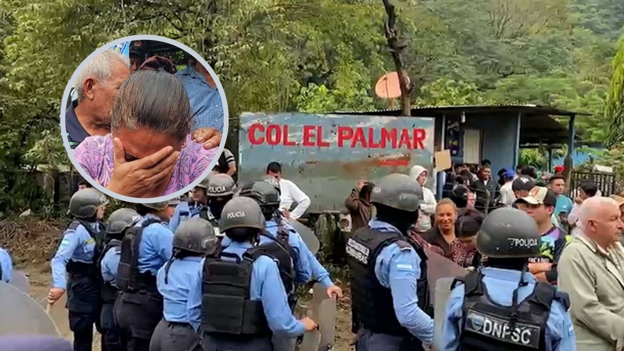 VIDEOS: Así fue el desalojo de familias en Cofradía: casas y negocios destruidos